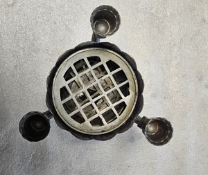 Kerzenschale Zinn 3 mit Einsatz - Bild 1 von 5