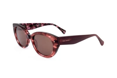 Ted Baker TB1737 202 GLOSS  RED HORN 53/20/140 WOMAN Sunglasses - Imagem 1 de 3