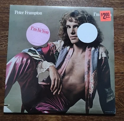 Peter Frampton I'm In You SEALED Hype Sticker Classic Rock - Image 1 of 4