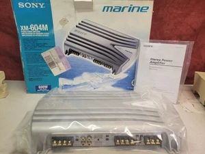 Sony XM-604M / Amplificatore per barca/auto marina a 4 canali nuovo - Foto 1 di 7