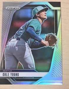 2025 Panini Prizm Cole Young Silver Prizm #280 Seattle Mariners RC - Bild 1 von 2