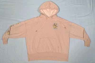 American Eagle Oversized Tan Beige Grateful Dead Graphic Big Hug Hoodie Sz SP  - Image 1 of 4