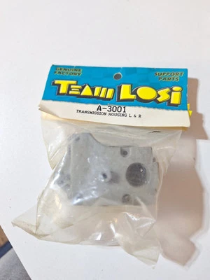 Vintage RC Team Losi LRM Transmission Case Plastic A-3001 JRX 2 T Junior PRO SE  - Image 1 of 4