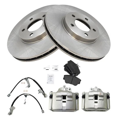 Brake Pad & Rotor Kit Fits 2001-2007 Ford Taurus 2001-2005 Mercury Sable - Image 1 of 4