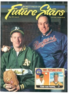 Revista Beckett Future Stars Price Guide 💥 Edición #1 💥 Mayo 1991 💥 Nolan Ryan - Imagen 1 de 1