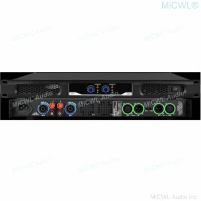 MiCWL CA6200 High Power Amplifier Digital AMP 2 Output Drive Speaker 2600 watt - Image 1 of 4