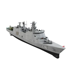 Absalon DK -Plastic hull -L16 / L17 decals-Scale 1:100-kit di montaggio - Picture 1 of 15