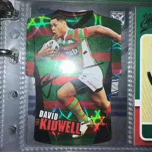 David Kidwell Signed 2009 NRL Select Champions Card South Sydney Rabbitohs - Picture 1 of 1