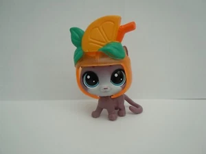 Littlest Pet Shop LPS 4-173 Kitty Cat Orange Lemon hat Thirsty Pets Cooler Crew - Picture 1 of 5