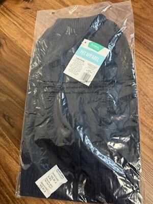 Brand New Frisco Dog & Cat Cable Knitted Sweater – Navy, Medium - Image 1 of 4