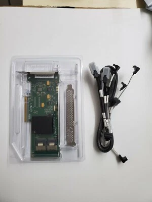 LSI 6Gbps SAS HBA LSI 9201-8i 9211-8i IT Mode ZFS FreeNAS unRAID +2x 8087 SATA - Bild 1 von 4