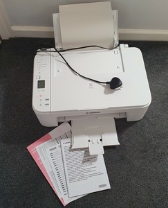 Las mejores ofertas en Impresoras DE ORDENADOR INALÁMBRICO Canon Pixma 5-9  PPM velocidad de impresión negro | eBay