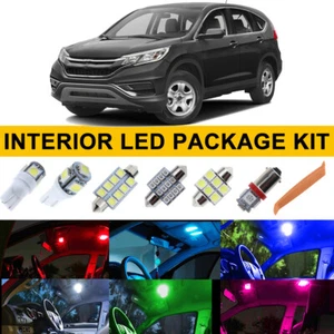 10PCS LED Lights Interior Bulbs Package Kit For Honda CR-V CR-V 2007-2011 2012 - Picture 1 of 25