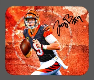 Joe Burrow Cincinnati Bengals Facsimile Autographed Mouse Pad Item#8167 - Picture 1 of 1