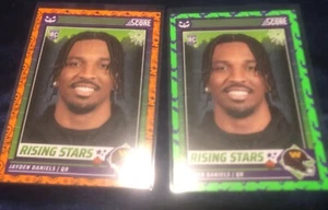 Jaden Daniels Halloween Scorekarte Rookie (2 Lot) Washington Commanders - Bild 1 von 1