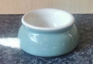 VINTAGE DENBY ~ MANOR GREEN ~ INDIVIDUAL BUTTER DISH ~ BUTTER PAT POT ~ MUSTARD - Picture 1 of 6