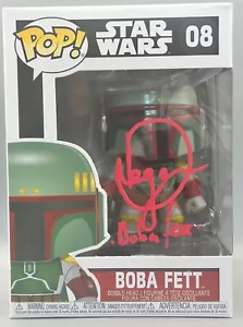 Daniel Logan Star Wars Young Boba Fett #08 Signed Auto Funko Pop JSA E - Picture 1 of 9