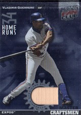 2002 (EXPOS) Donruss Best of Fan Club Master Craftsmen Bats #C10 Guerrero