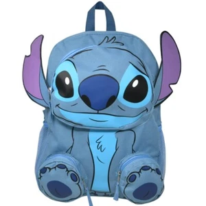 Disney Stitch Front Body 16" Backpack with 3 Zipper Pockets - Picture 1 of 1