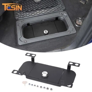 Caja fuerte con tapa de bloqueo de acero trasera en el piso bóveda con llaves para Dodge Ram 2009-2018 - Imagen 1 de 11