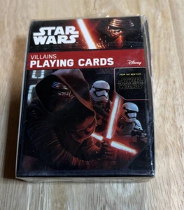 Star Wars Bösewichte Spielkarten Set NEU VERSIEGELTE BOX Cartamundi Lucasfilm Disney - Bild 1 von 9