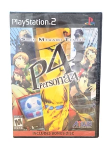 Persona 4 inklusive Bonus Disc (PS2 PlayStation 2) Brandneu🔥Versiegelt - Bild 1 von 4
