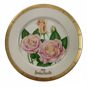 Yankee Doodle Collectors Plate All-America Rose Series 1976 10,5" 2745/9800 - Imagen 1 de 7