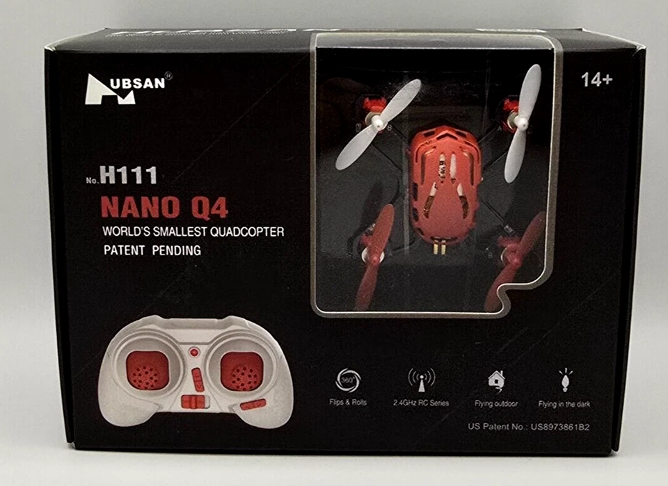 Hubsan H111 Nano Q4 Worlds Smallest Quadcopter - Image 1 of 4
