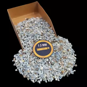 Blue Opal gemstone crushed Coarse 1-3mm Gemstone For Wood inlay Ring Inlay - Picture 1 of 6