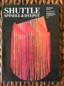 Shuttle Spindle & Dyepot Magazine Spring 1983 Handweavers Guild of America issue - Picture 1 of 4