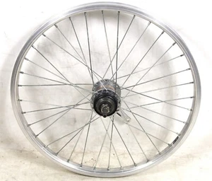 20” Shimano Nexus Rear Wheel Sg-3c41 Inter 3 Speed Coaster Brake Silver - Picture 1 of 2