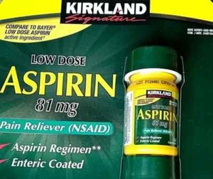 Kirkland Signature Low Dose Aspirin 81mg 1 Bottle 365 tablets Exp 2025