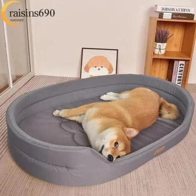 Extra Large Dog Bed Cat Pet Washable Cushion Puppy Mattress Soft Warm Calming UK - Image 1 of 4