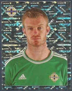 PANINI NORTHERN IRELAND STICKER COLLECTION 2016- #144-CHRIS BRUNT-SILVER FOIL - Picture 1 of 1