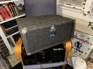 RSA Case Four Space 4 Amp Rack Road Case Carpeted Great Condition - Picture 1 of 10