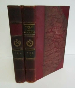 Life & Works of LOUIS NAPOLEON BONAPARTE, 2 Vols, 1852 1st Ed - Picture 1 of 7
