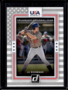 J.J. Schwarz 2016 Donruss Baseball - USA Collegiate National Team #USA-5 - - Picture 1 of 2