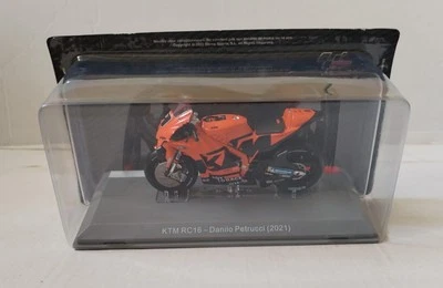 KTM RC16 GP2021 ,1/18 MOTOGP MOTORCYCLE, DANILO PETRUCCI , ALTAYA - Image 1 of 4