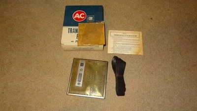 Filtro trans NOS GM #6438815 AC #PF 172. Powerglide trans. Chevrolet 1962-1974. Foto 1 de 4