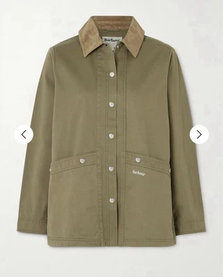 BARBOUR SONNIE CASUAL JACKET Size 10 Dusky Green - Image 1 of 4