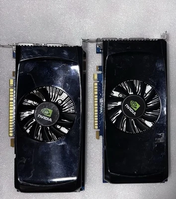 Lote de dos NVIDIA GeForce GTS 450 / 1.5GB GDDR5 - DVI Mini HDMI (07K9GX) Foto 1 de 4