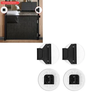 Retractable Baby Gate Fixing Part Wall Mount Screws Set for Safety Barrier - Picture 1 of 14