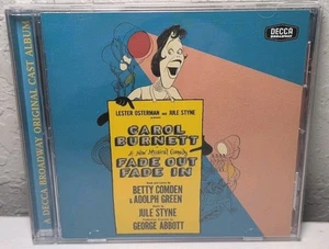 Fade Out Fade In Decca Broadway Musical Original Cast Recording Carol Burnett CD - Imagen 1 de 2
