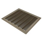 12x10 Floor Return Air Grille Fit 10x12 For 12"Wx10"H-Duct Opening, Brown
