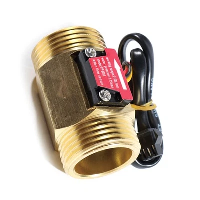 Water Flow Sensor Hall Sensor Switch Flow Meter Water Meter for Turbine Flowmete - Image 1 of 4