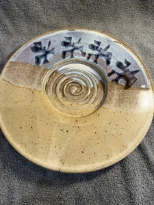 Stunning Art Pottery Serving Plate - Picture 1 of 4