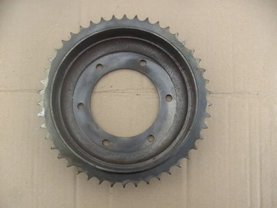 BSA B40 41-6010 Rear Brake Drum/Sprocket 46 Tooth.  Used item - Image 1 of 4