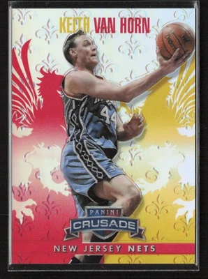 Keith Van Horn 2013-14 Panini Crusade #132 Crusade Red/349 New Jersey Nets Foto 1 de 2
