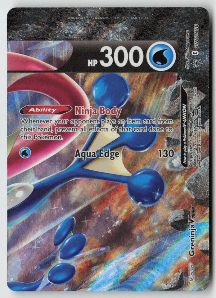 Greninja V-UNION - SWSH156 - SWSH: Sword & Shield Promo Cards Holo - PTCG - Image 1 of 2