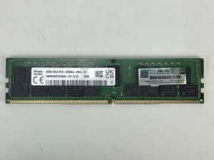 HPE 1x 32GB 2Rx4 DDR4 PC4-3200AA-R Reg Dual Rank ECC Smart Server Memory Ram - Picture 1 of 5